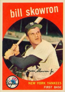 1959 Topps Bill Skowron #90 Baseball Card