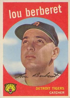 1959 Topps Lou Berberet #96 Baseball Card