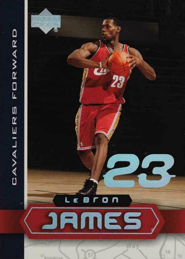 2003 Upper Deck Superstars Gift Box Bonus LeBron James #LBJ-6 Basketball Card