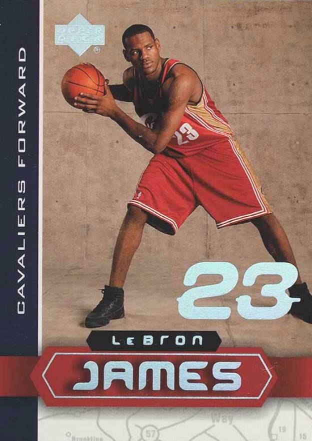 2003 Upper Deck Superstars Gift Box Bonus LeBron James #LBJ-3 Basketball Card