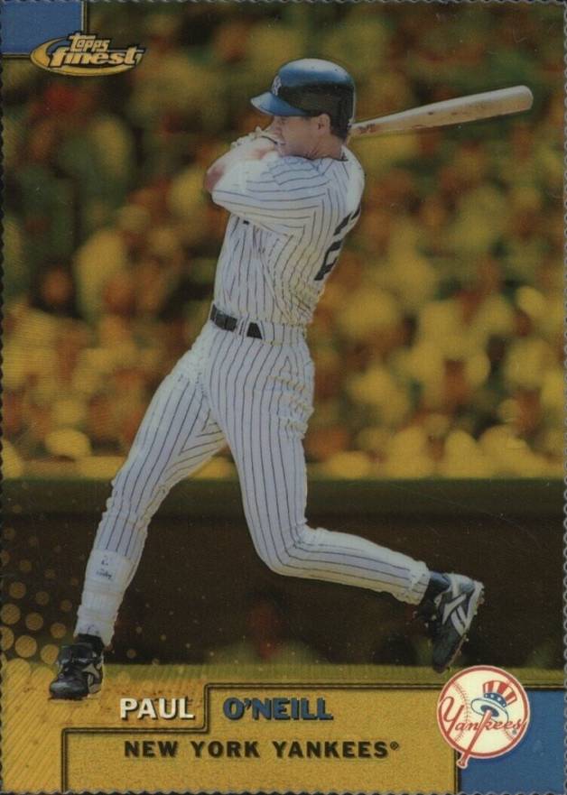 1999 Finest Paul O'Neill #51 Baseball Card