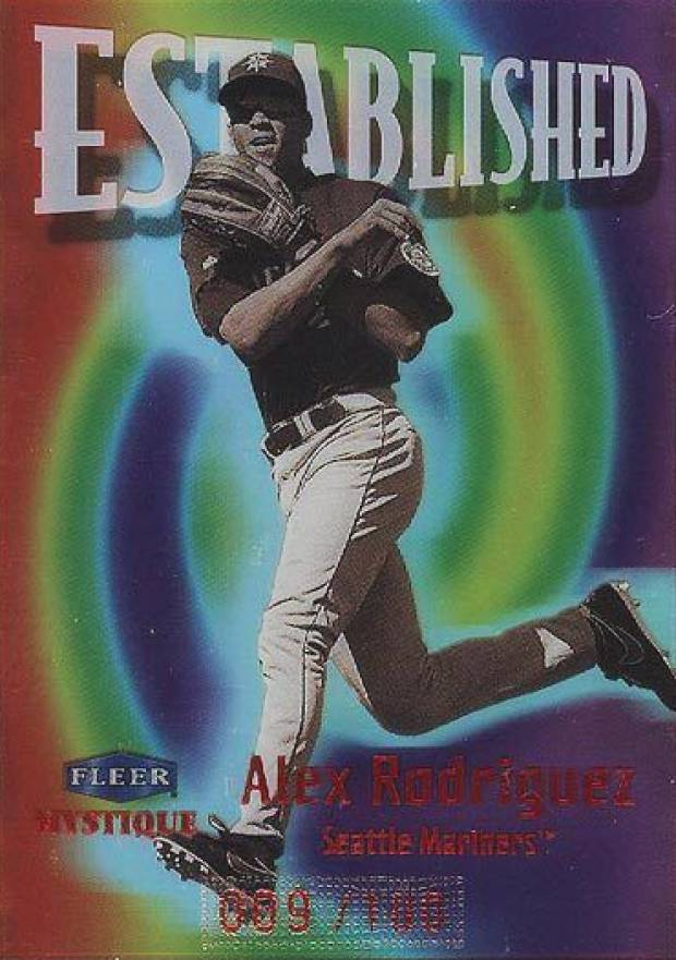 1999 Fleer Mystique Established Alex Rodriguez #8 Baseball Card