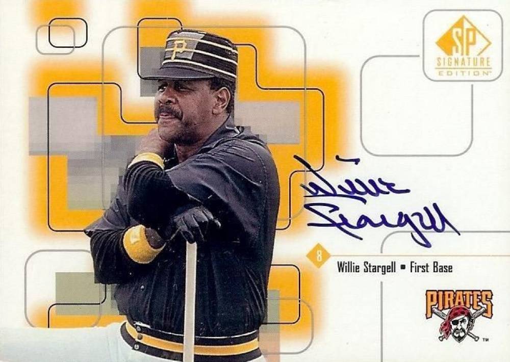 1999 SP Signature Autographs Willie Stargell #POP Baseball Card