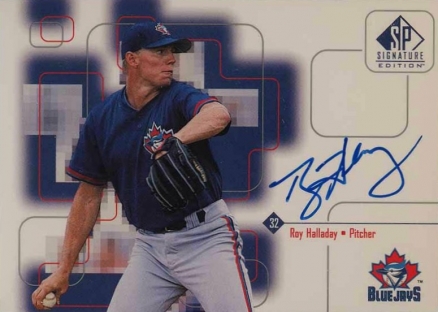 1999 SP Signature Autographs Roy Halladay #RH Baseball Card