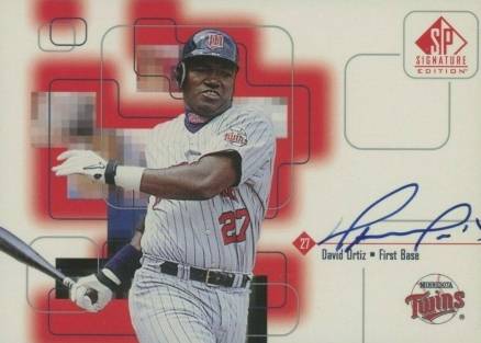 1999 SP Signature Autographs David Ortiz #DO Baseball Card