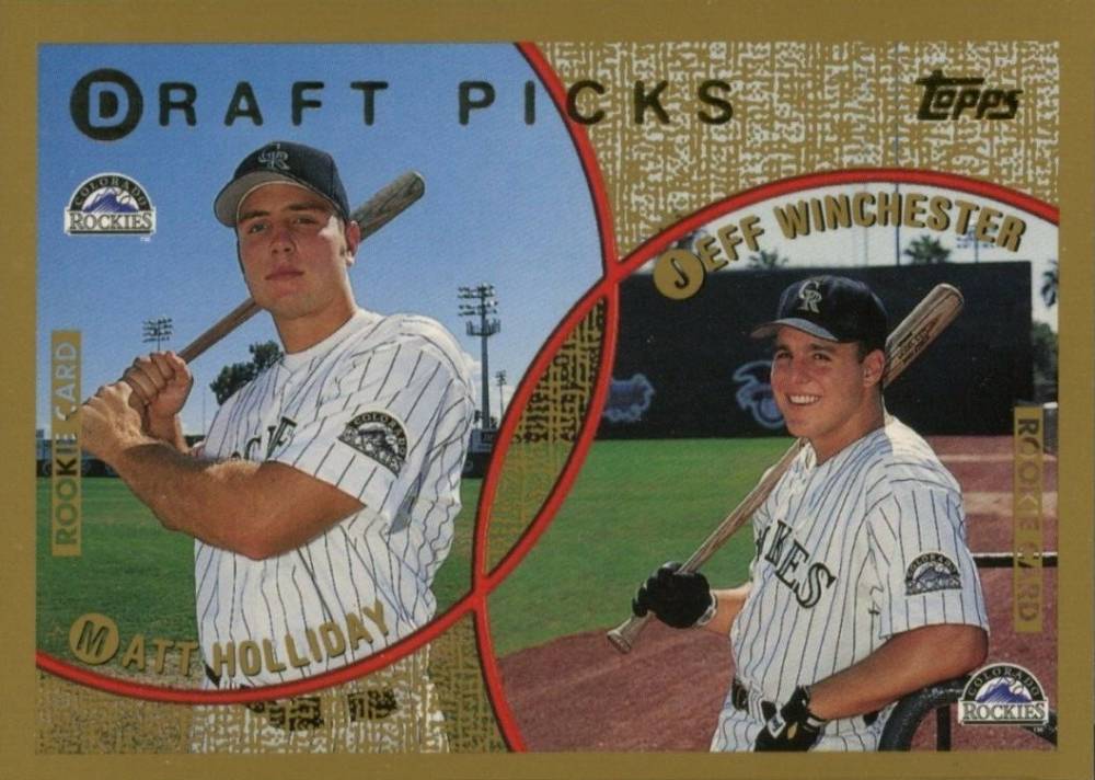 1999 Topps Jeff Winchester/Matt Holliday #442 Baseball Card