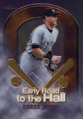 1999 Topps Chrome Early Road to the Hall Derek Jeter #ER2 Baseball Card