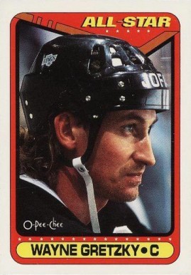 1990 O-Pee-Chee Wayne Gretzky #199 Hockey Card