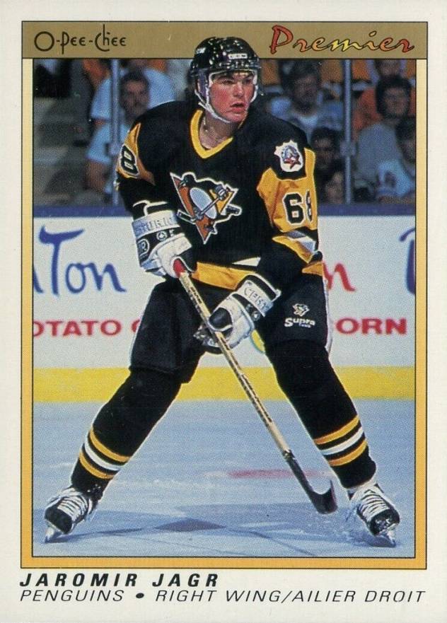 Jaromir Jagr Pittsburgh Penguins White "1992 All-Star
