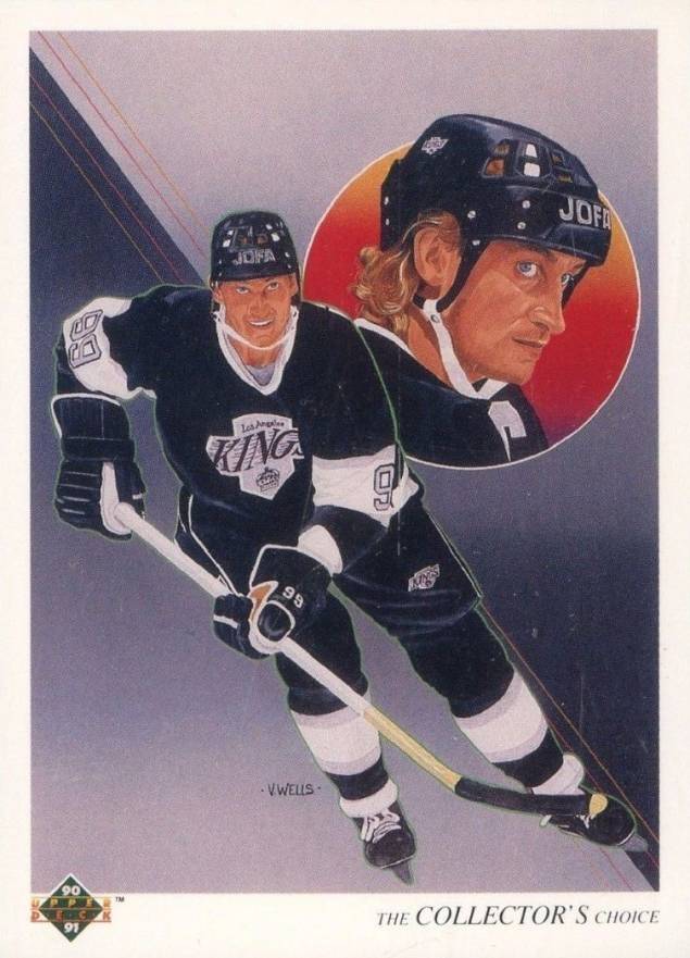 1990 Upper Deck Checklist: Wayne Gretzky #307 Hockey Card
