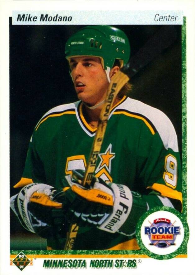 1990 Upper Deck Mike Modano Art #346 Hockey Card