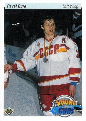 1990 Upper Deck Pavel Bure #526 Hockey Card