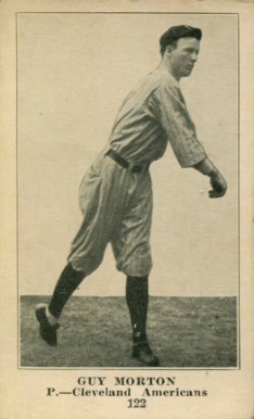 1917 Standard Biscuit Guy Morton #122 Baseball Card