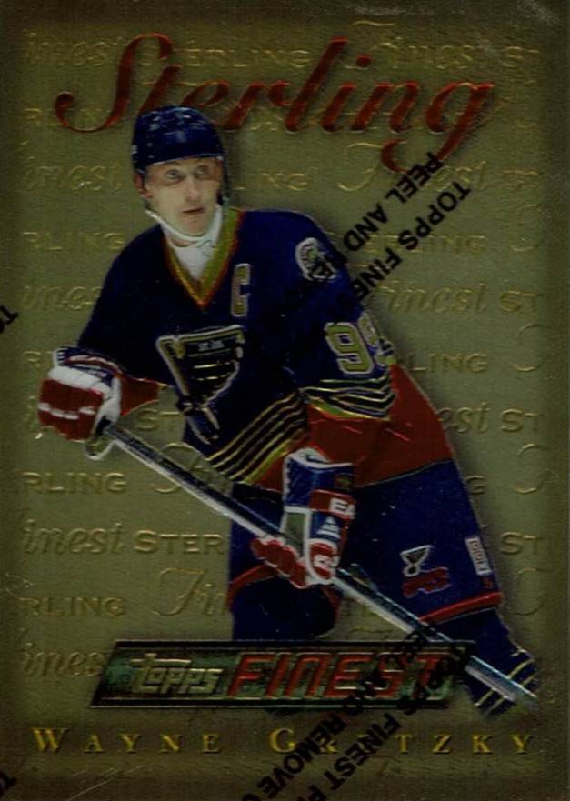 1995 Finest Wayne Gretzky #180 Hockey Card