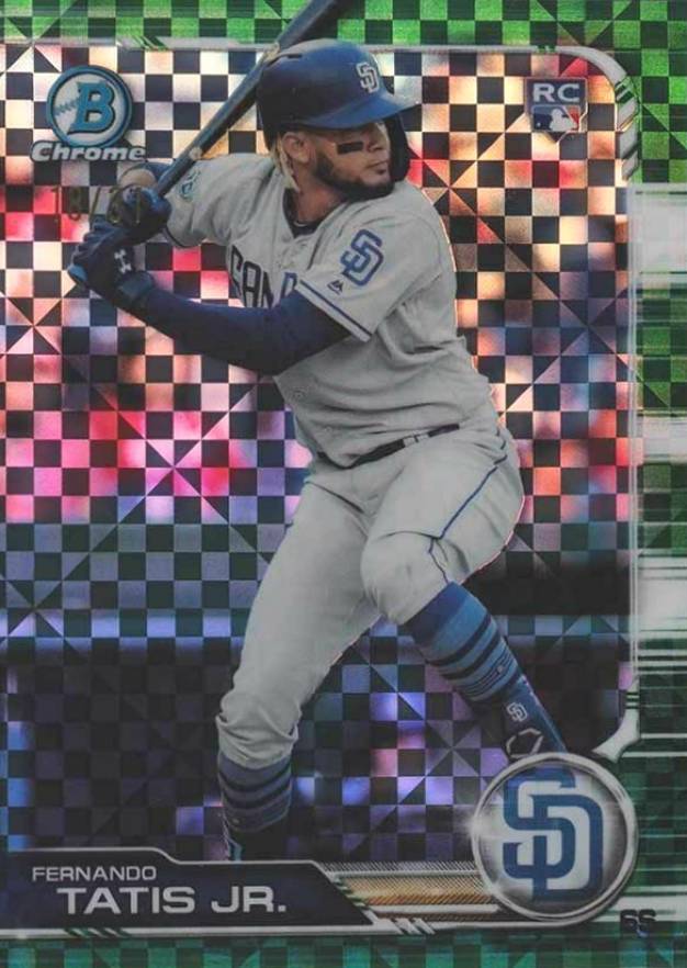 2019 Bowman Chrome X Fernando Tatis Jr. #26 Baseball Card