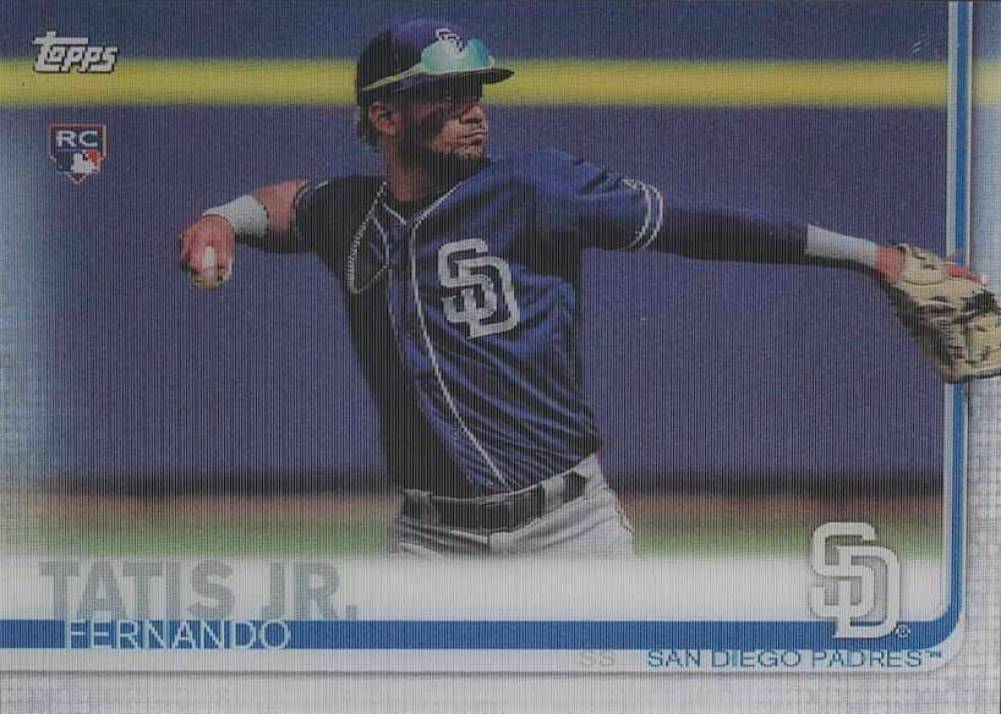 2019 Topps on Demand 3D Fernando Tatis Jr. #410 Baseball Card