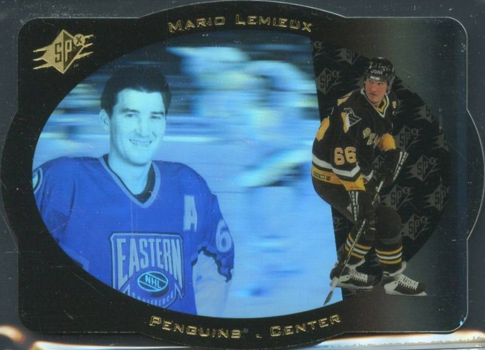 1996 SPx Mario Lemieux #37 Hockey Card