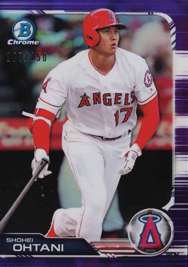2019 Bowman Chrome Shohei Ohtani #50 Baseball Card