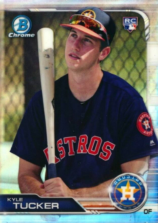 2019 Bowman Chrome Kyle Tucker #25 Baseball Card