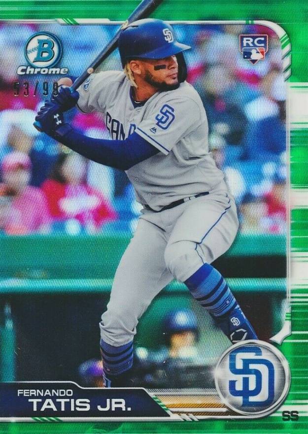2019 Bowman Chrome Fernando Tatis Jr. #26 Baseball Card