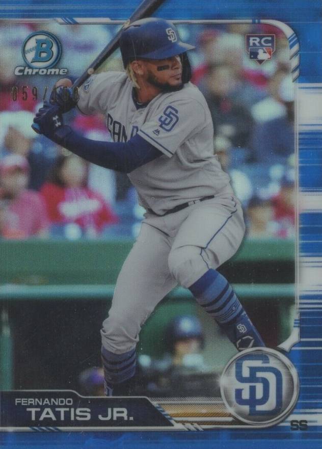 2019 Bowman Chrome Fernando Tatis Jr. #26 Baseball Card