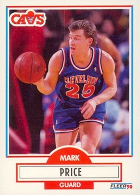 1990 Fleer Mark Price #36 Basketball Card