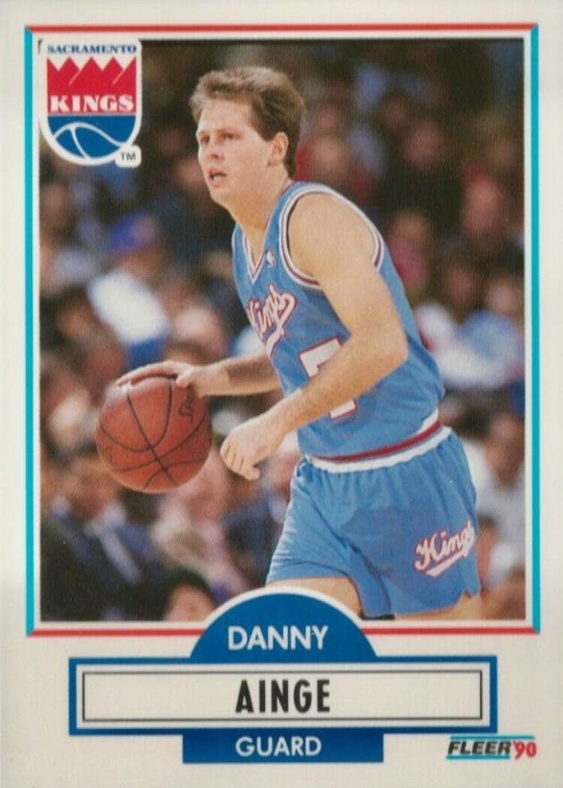 1990 Fleer Danny Ainge #162 Basketball Card