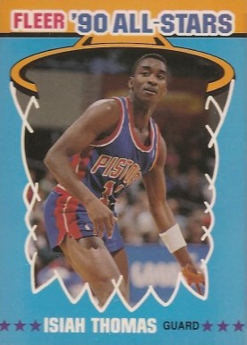 1990 Fleer All-Stars Isiah Thomas #6 Basketball Card