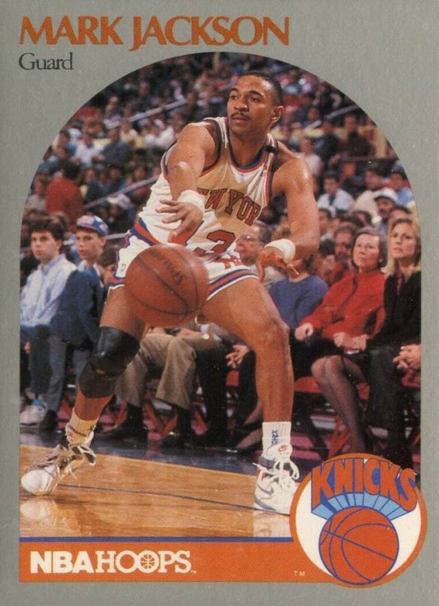 Mark Jackson autographed Basketball Card (Los Angeles Clippers) 1992 Upper  Deck #341