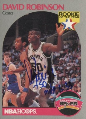 1990 Hoops David Robinson #270 Basketball Card