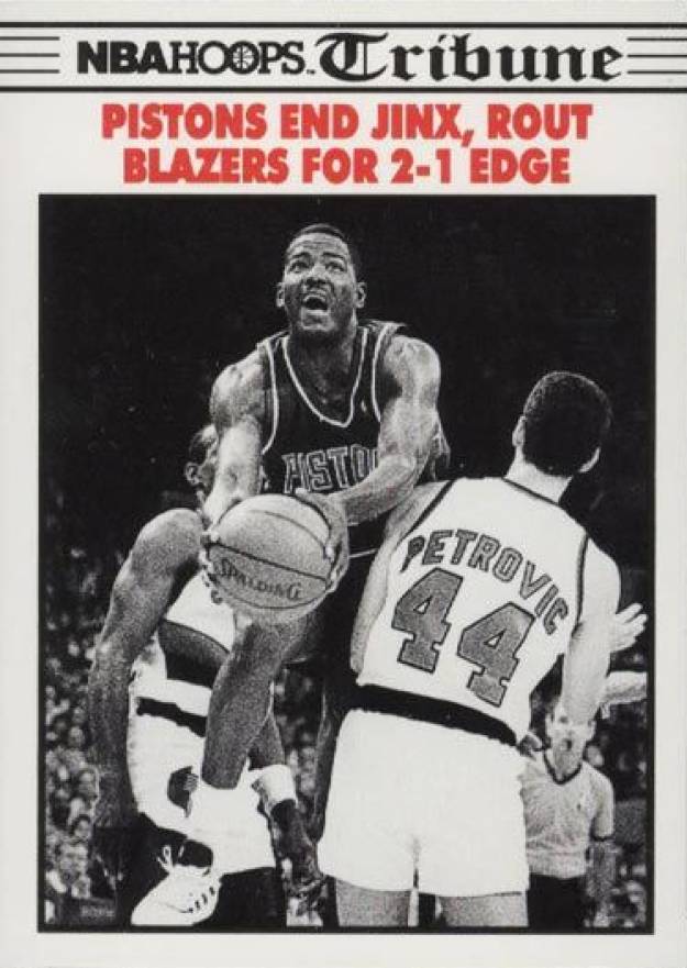 1990 Hoops NBA Final Game 3 #339 Basketball Card