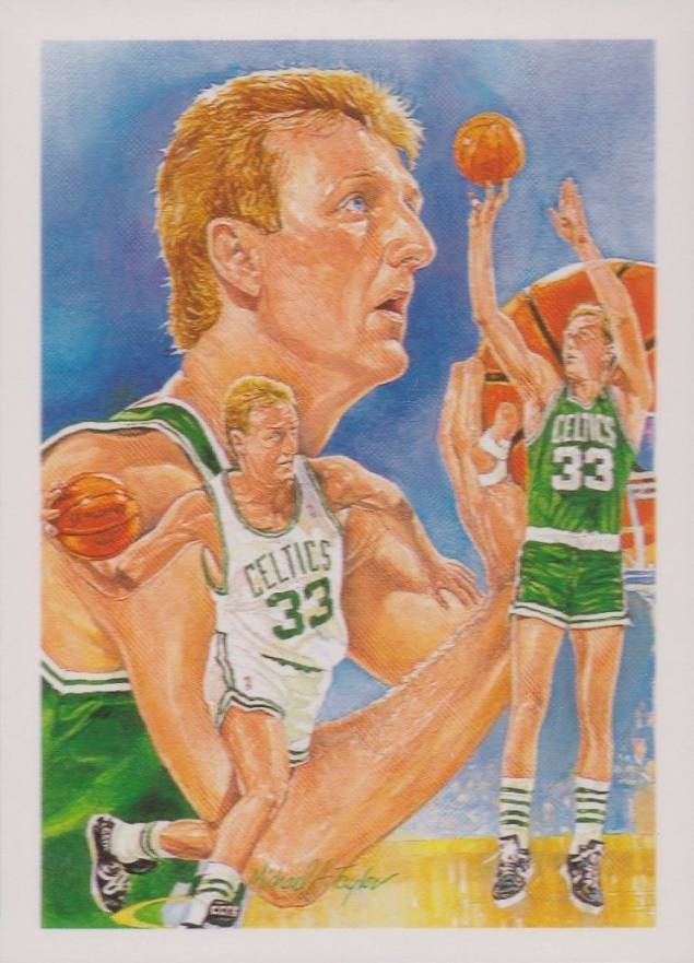 1990 Hoops Larry Bird #356 Basketball Card