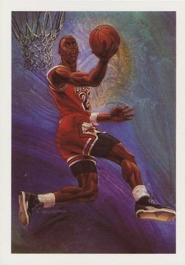 1990 Hoops Michael Jordan #358 Basketball Card