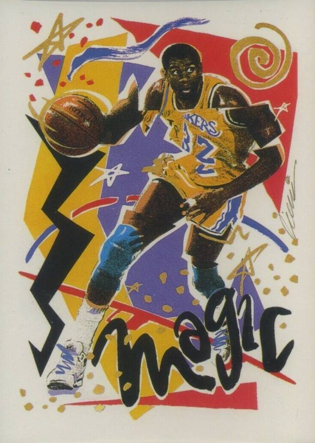 1990 Hoops Magic Johnson #367 Basketball Card