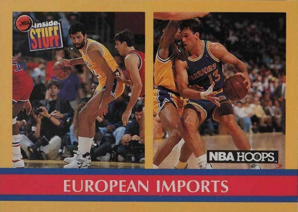 1990 Hoops Sarunas Marciulionis/Vlade Divac #384 Basketball Card