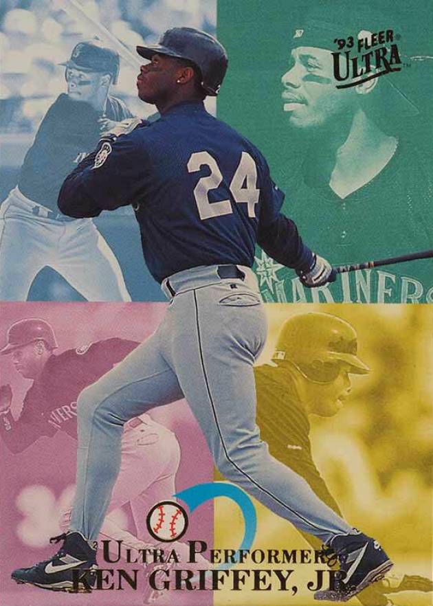 1993 Ultra Performers Ken Griffey Jr. #3 Baseball Card