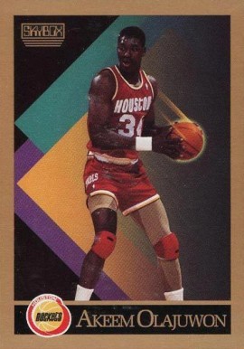 1990 Skybox Hakeem Olajuwon #110 Basketball Card