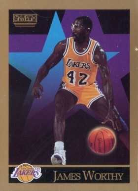 1990 Skybox James Worthy #143 Basketball Card