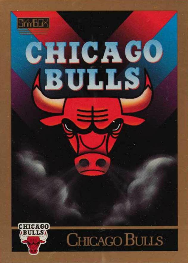 1990 Skybox Chicago Bulls #331 Basketball Card