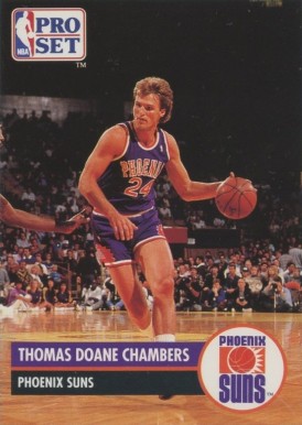 1991 Pro Set Prototypes Tom Chambers # Basketball Card