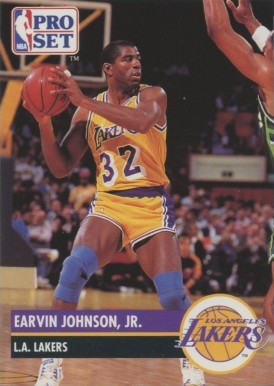1991 Pro Set Prototypes Magic Johnson # Basketball Card