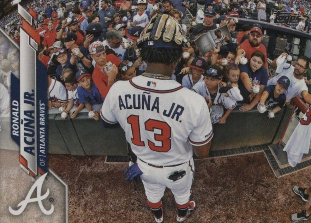 2020 Topps Ronald Acuna Jr. #150 Baseball Card