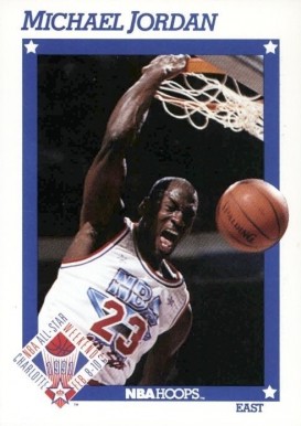 1991 Hoops Michael Jordan #253 Basketball Card