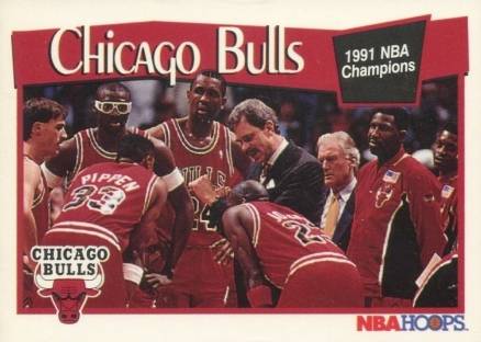 1991 Hoops Chicago Bulls #277 Basketball Card
