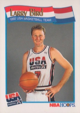 1991 Hoops Larry Bird #576 Basketball Card