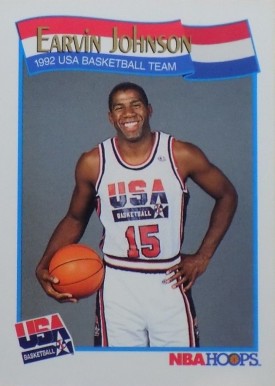 1991 Hoops Magic Johnson #578 Basketball Card
