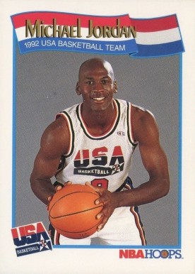 1991 Hoops Michael Jordan #579 Basketball Card