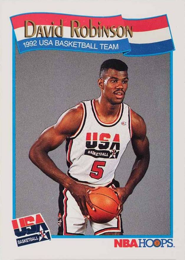1991 Hoops David Robinson #583 Basketball Card