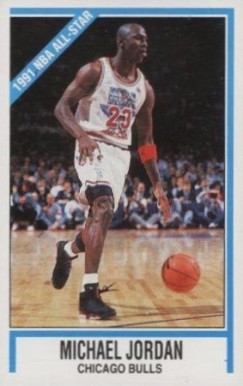 1991 Panini Stickers Michael Jordan #96 Basketball Card