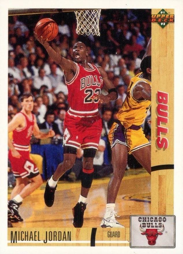 1991 Upper Deck Michael Jordan #44 Basketball Card